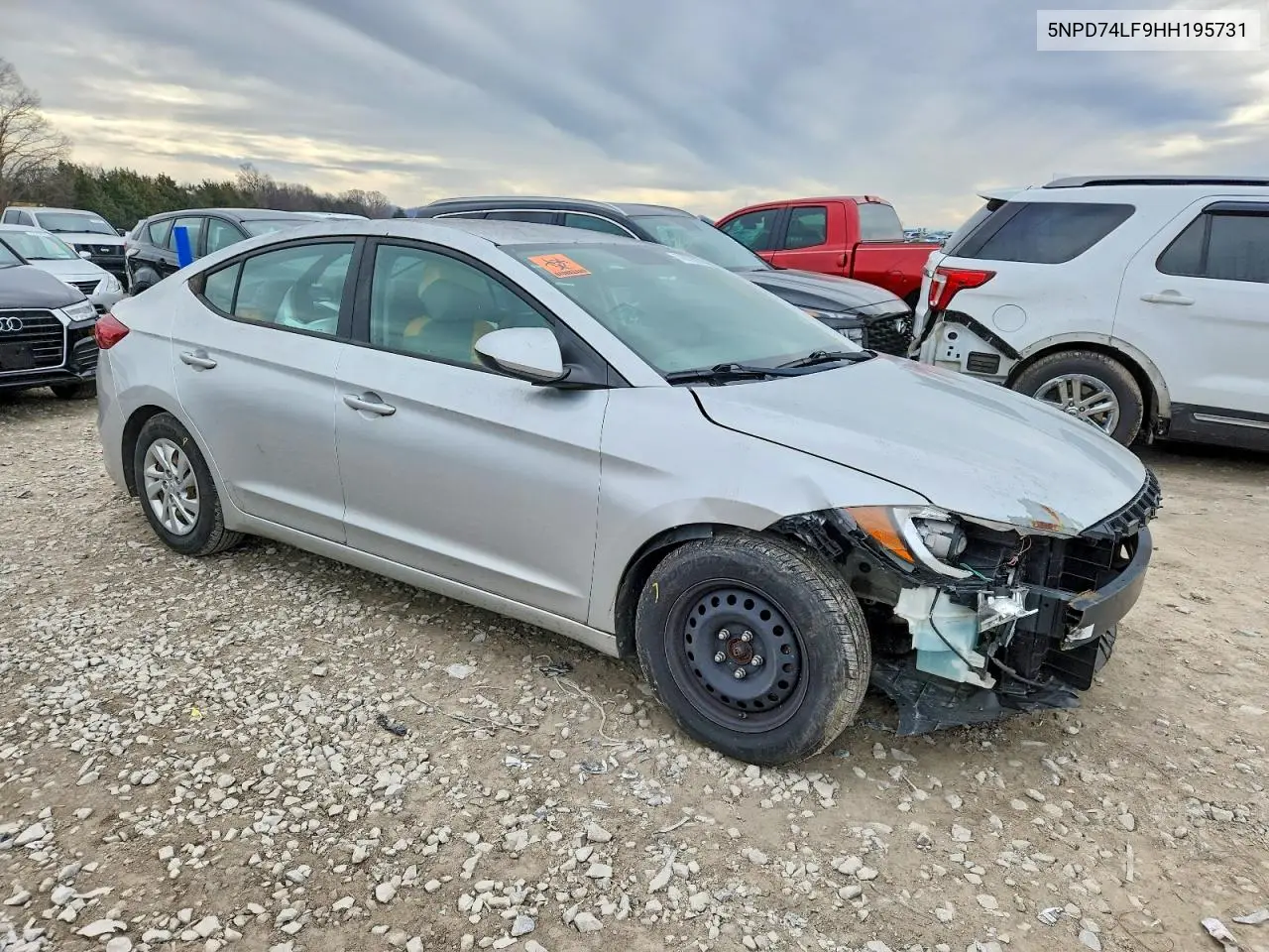 5NPD74LF9HH195731 2017 Hyundai Elantra Se