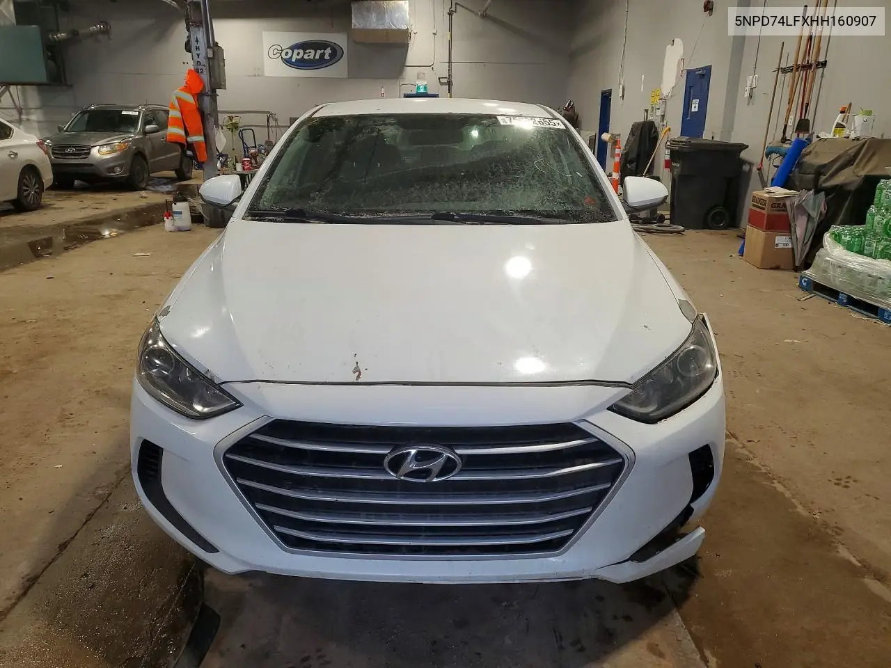 5NPD74LFXHH160907 2017 Hyundai Elantra Se