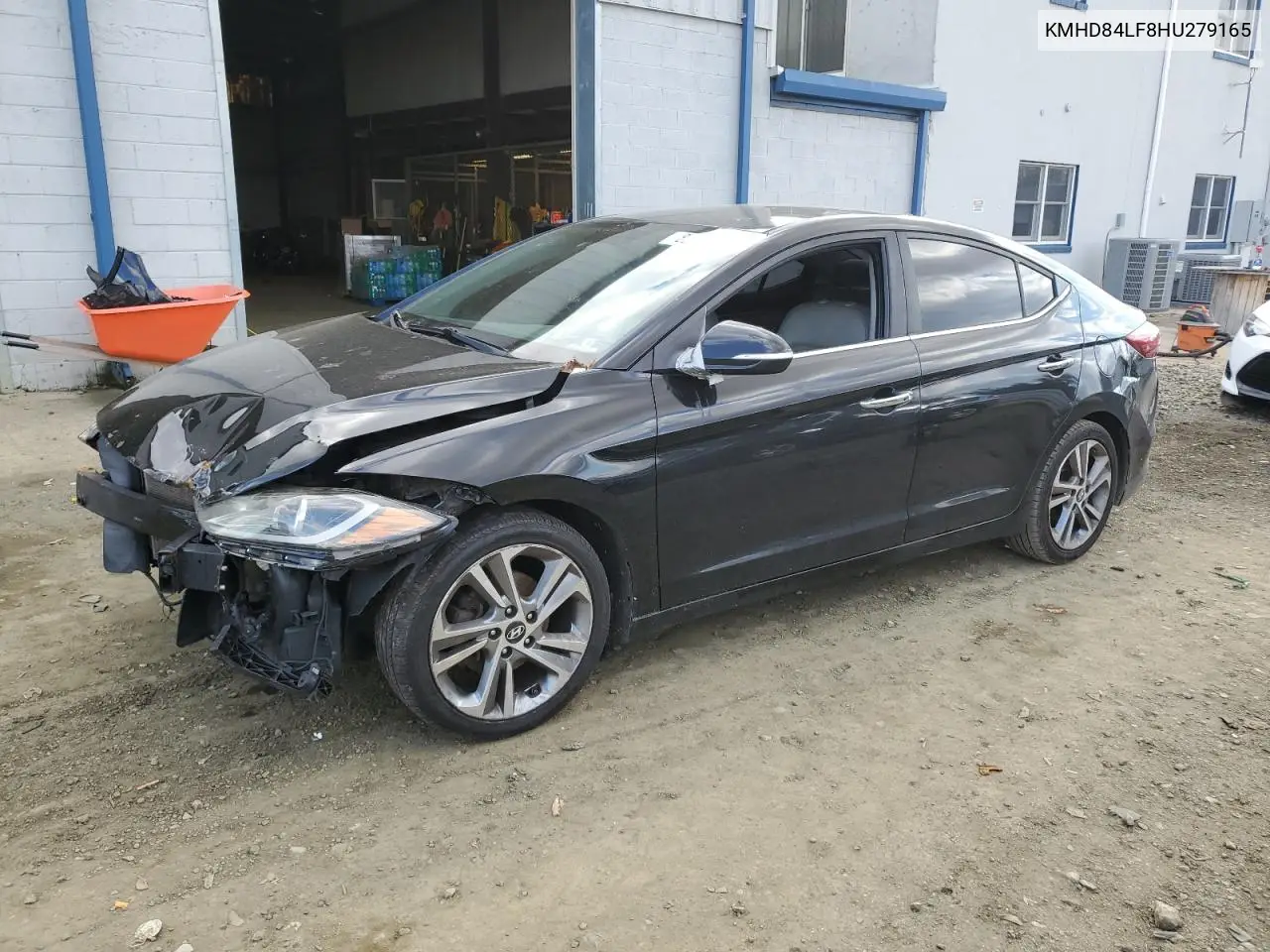 KMHD84LF8HU279165 2017 Hyundai Elantra Se