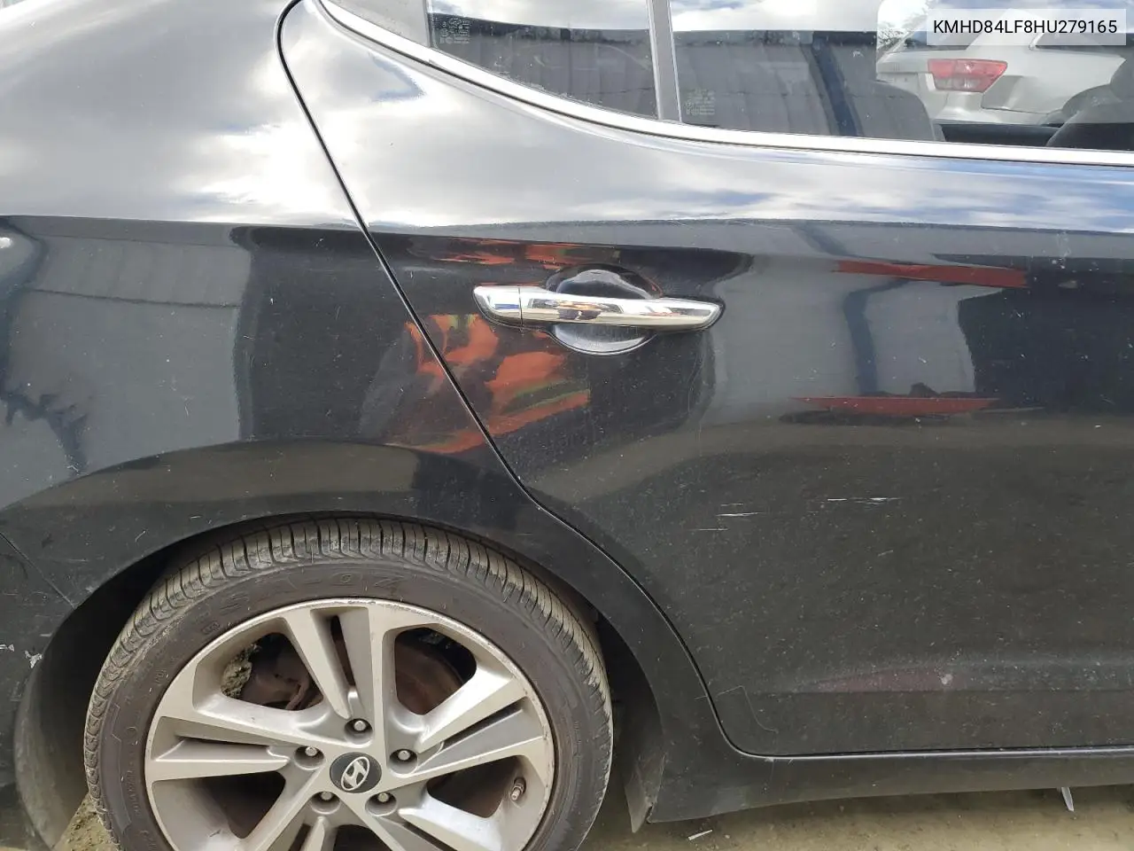 KMHD84LF8HU279165 2017 Hyundai Elantra Se