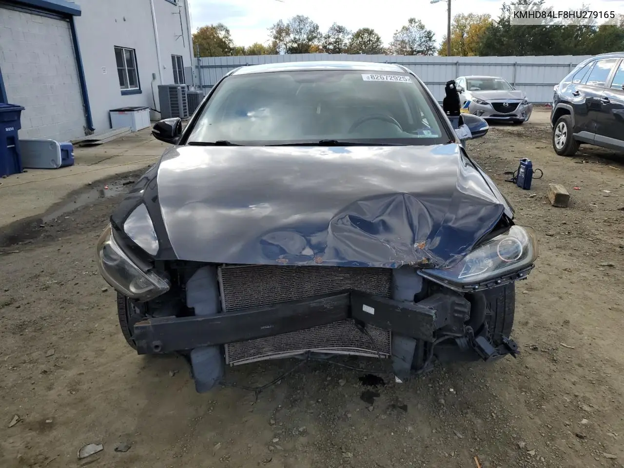 KMHD84LF8HU279165 2017 Hyundai Elantra Se