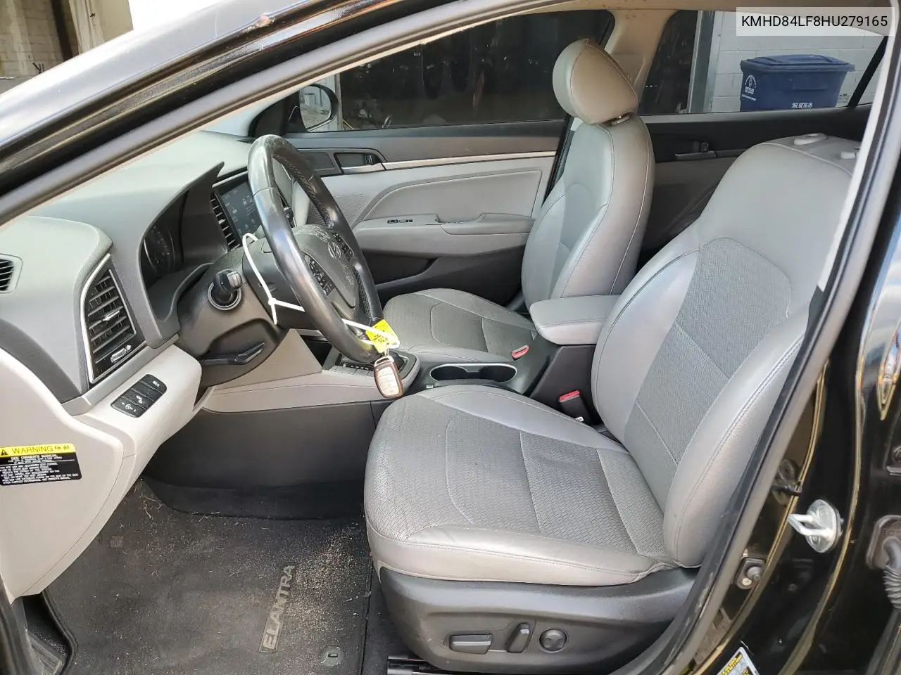 KMHD84LF8HU279165 2017 Hyundai Elantra Se