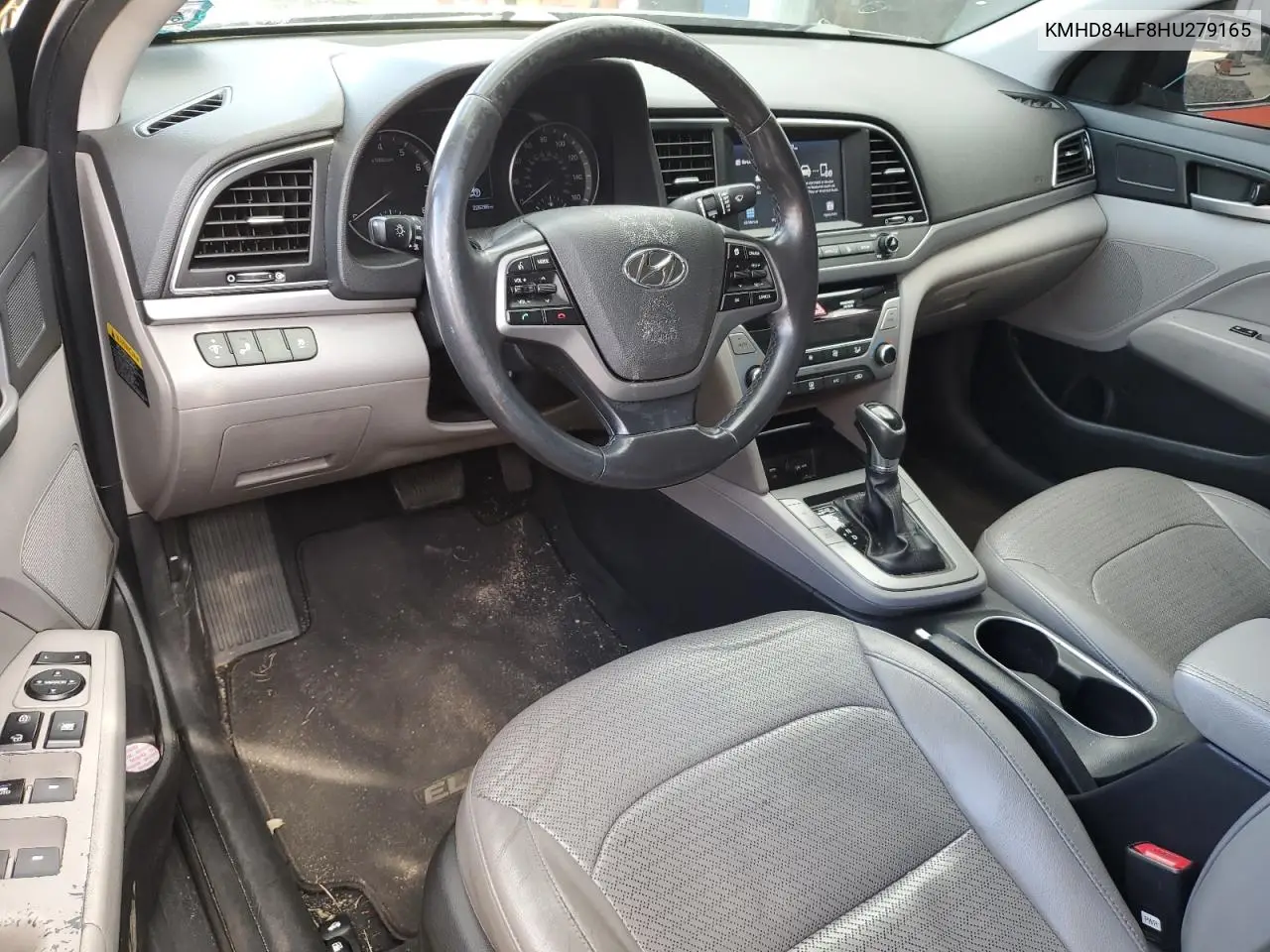 KMHD84LF8HU279165 2017 Hyundai Elantra Se
