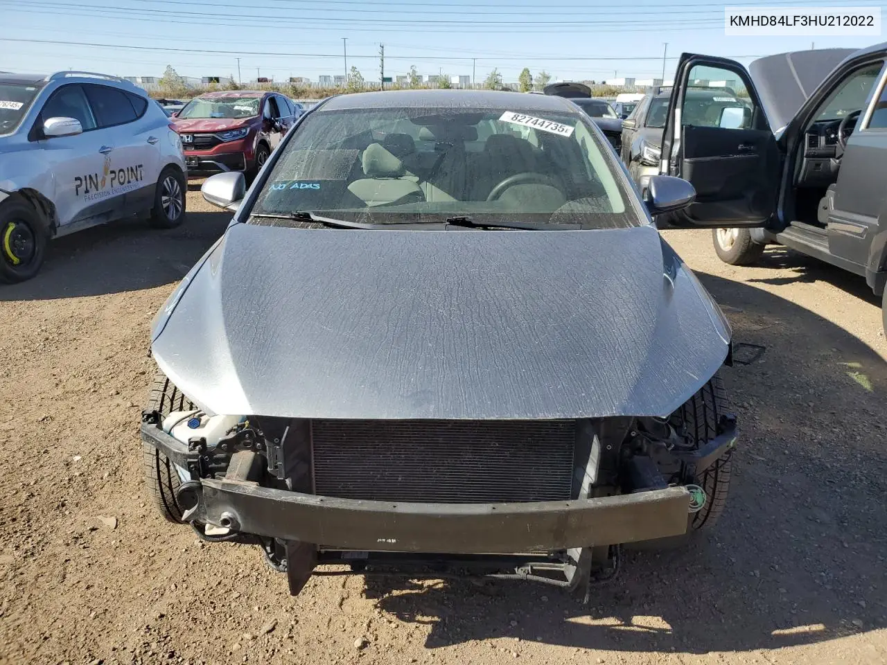KMHD84LF3HU212022 2017 Hyundai Elantra Se