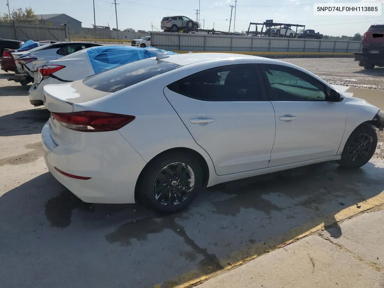 5NPD74LF0HH113885 2017 Hyundai Elantra Se