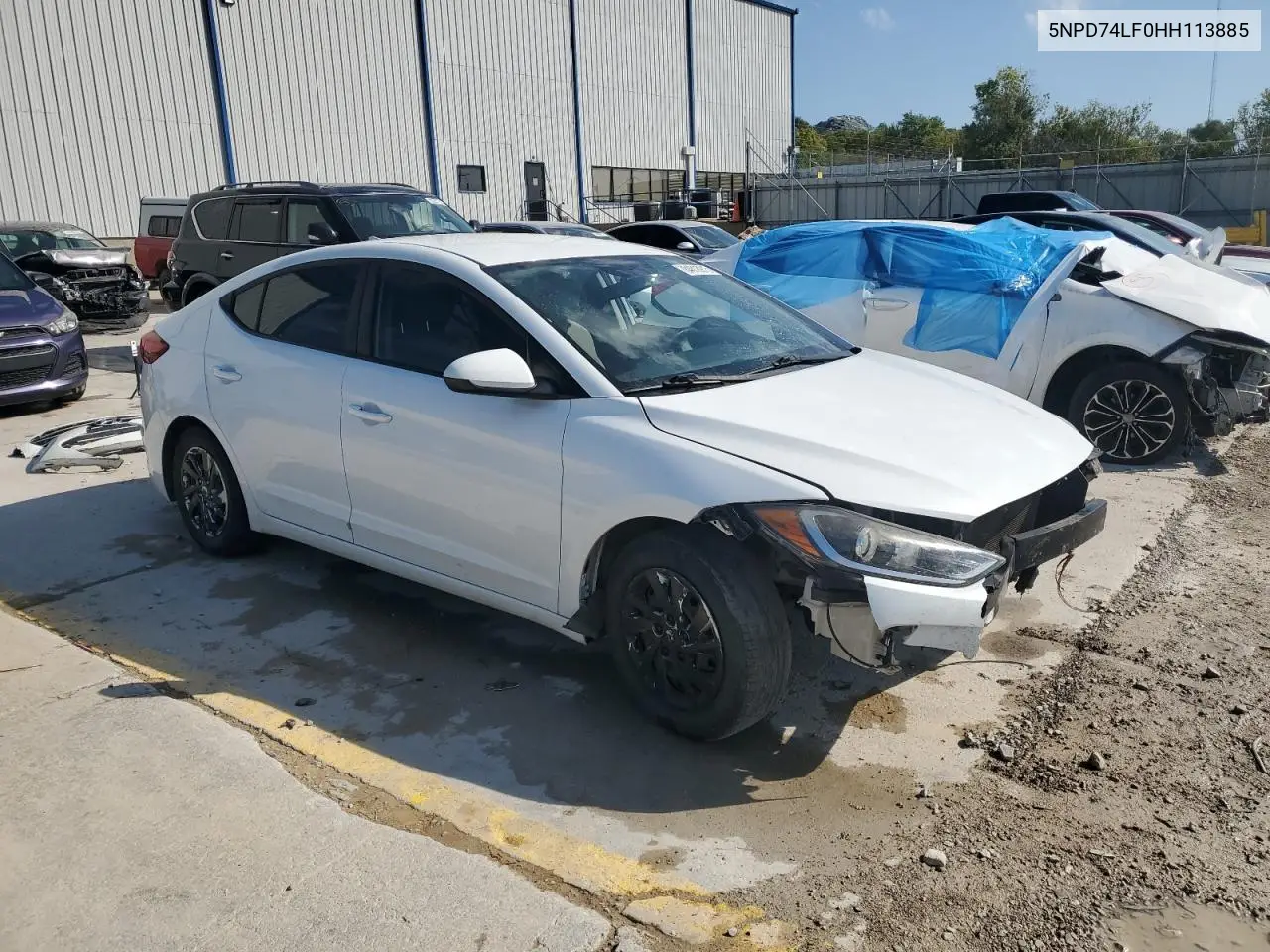 5NPD74LF0HH113885 2017 Hyundai Elantra Se
