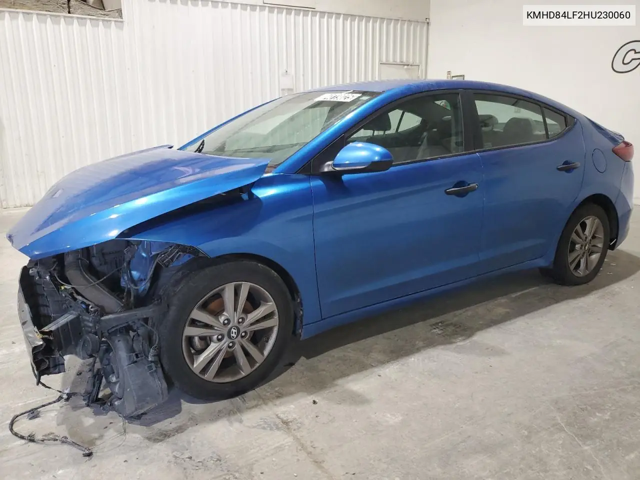 KMHD84LF2HU230060 2017 Hyundai Elantra Se