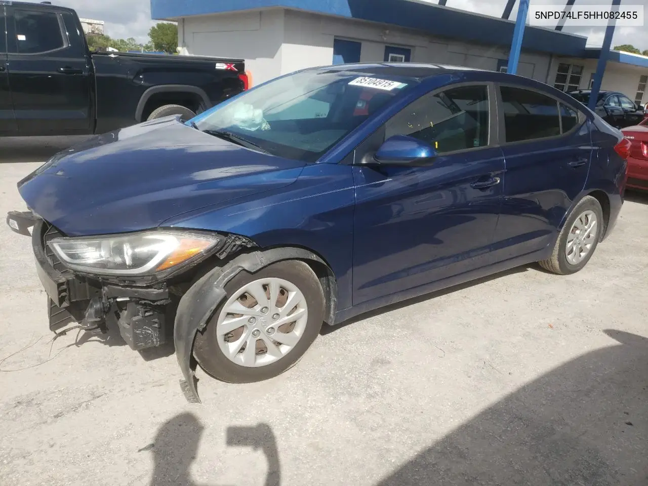 5NPD74LF5HH082455 2017 Hyundai Elantra Se
