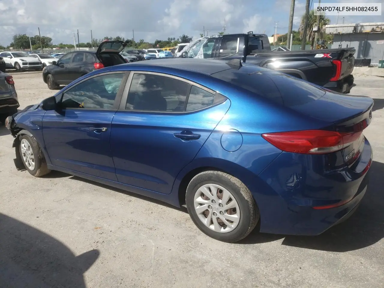 5NPD74LF5HH082455 2017 Hyundai Elantra Se