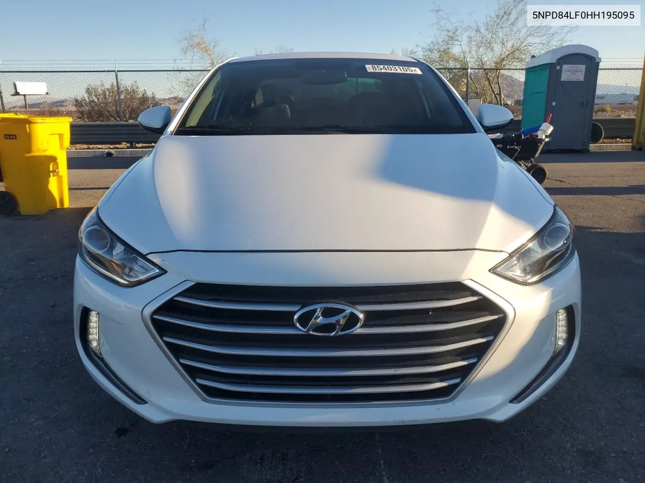 5NPD84LF0HH195095 2017 Hyundai Elantra Se