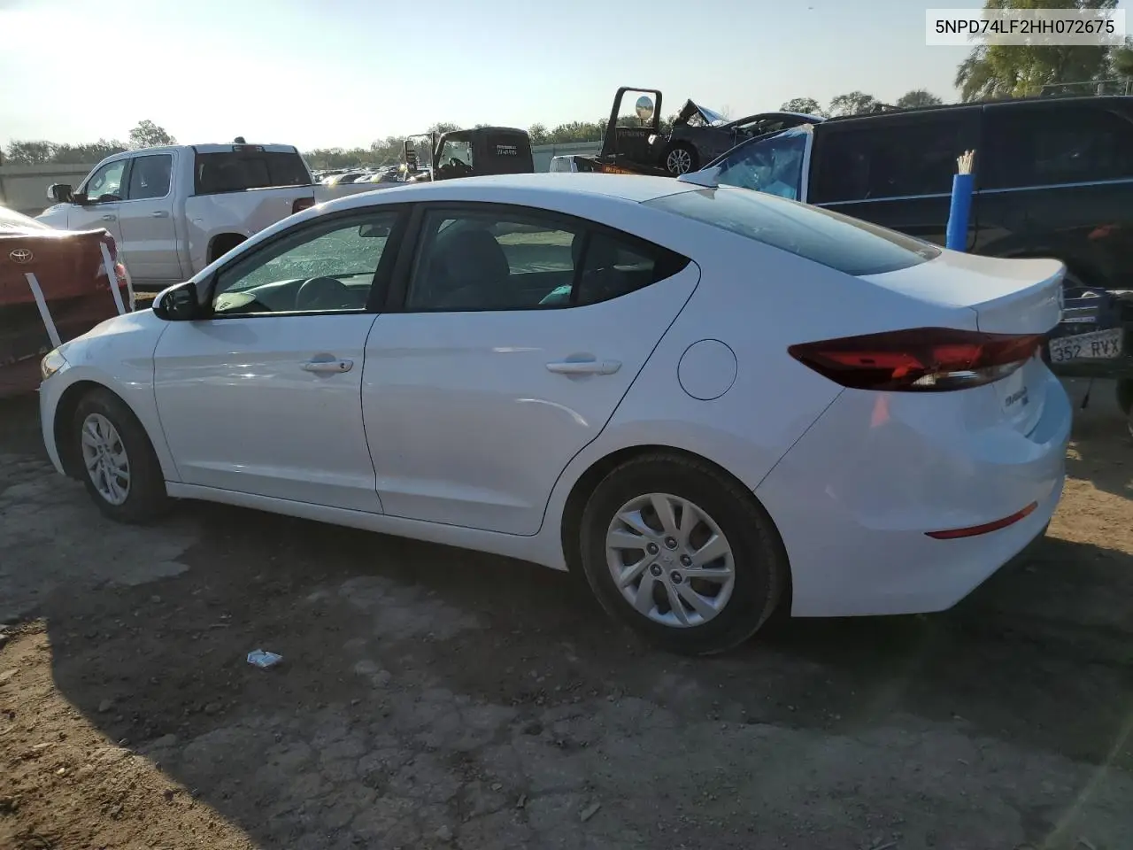 5NPD74LF2HH072675 2017 Hyundai Elantra Se
