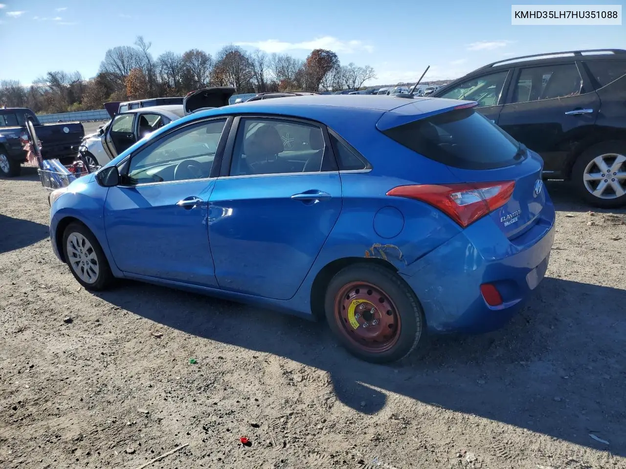 KMHD35LH7HU351088 2017 Hyundai Elantra Gt