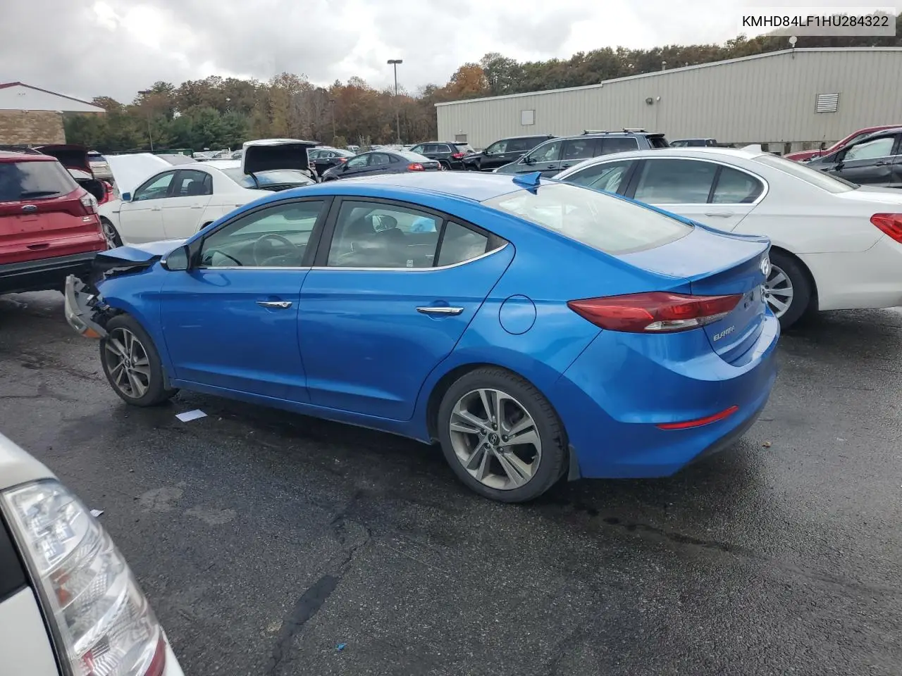 KMHD84LF1HU284322 2017 Hyundai Elantra Se