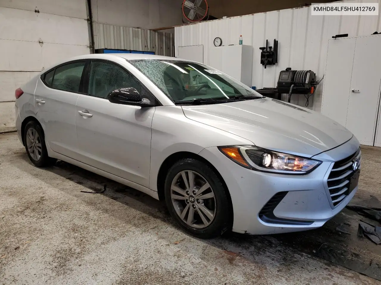KMHD84LF5HU412769 2017 Hyundai Elantra Se