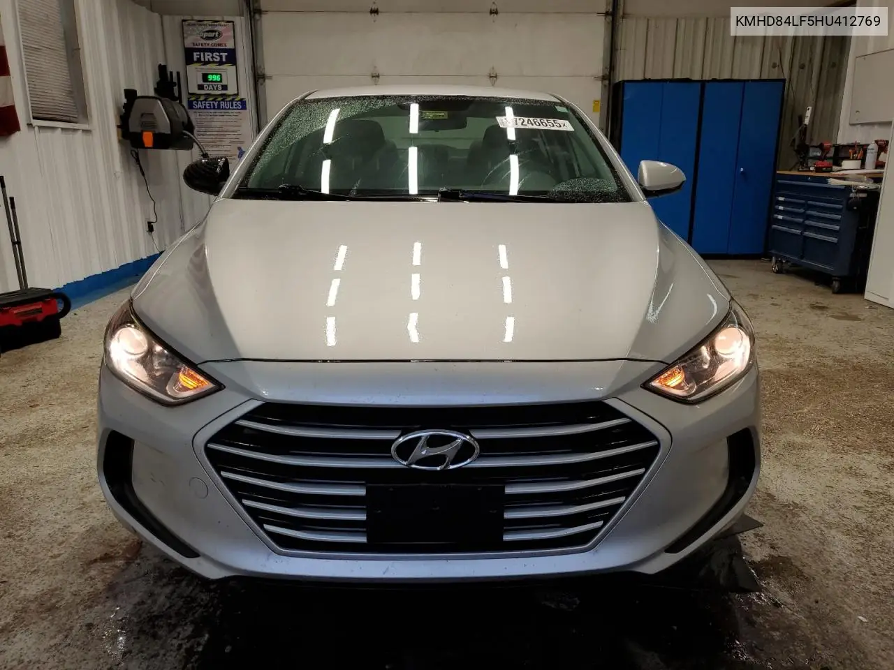 KMHD84LF5HU412769 2017 Hyundai Elantra Se