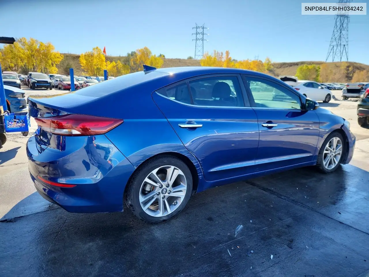 5NPD84LF5HH034242 2017 Hyundai Elantra Se
