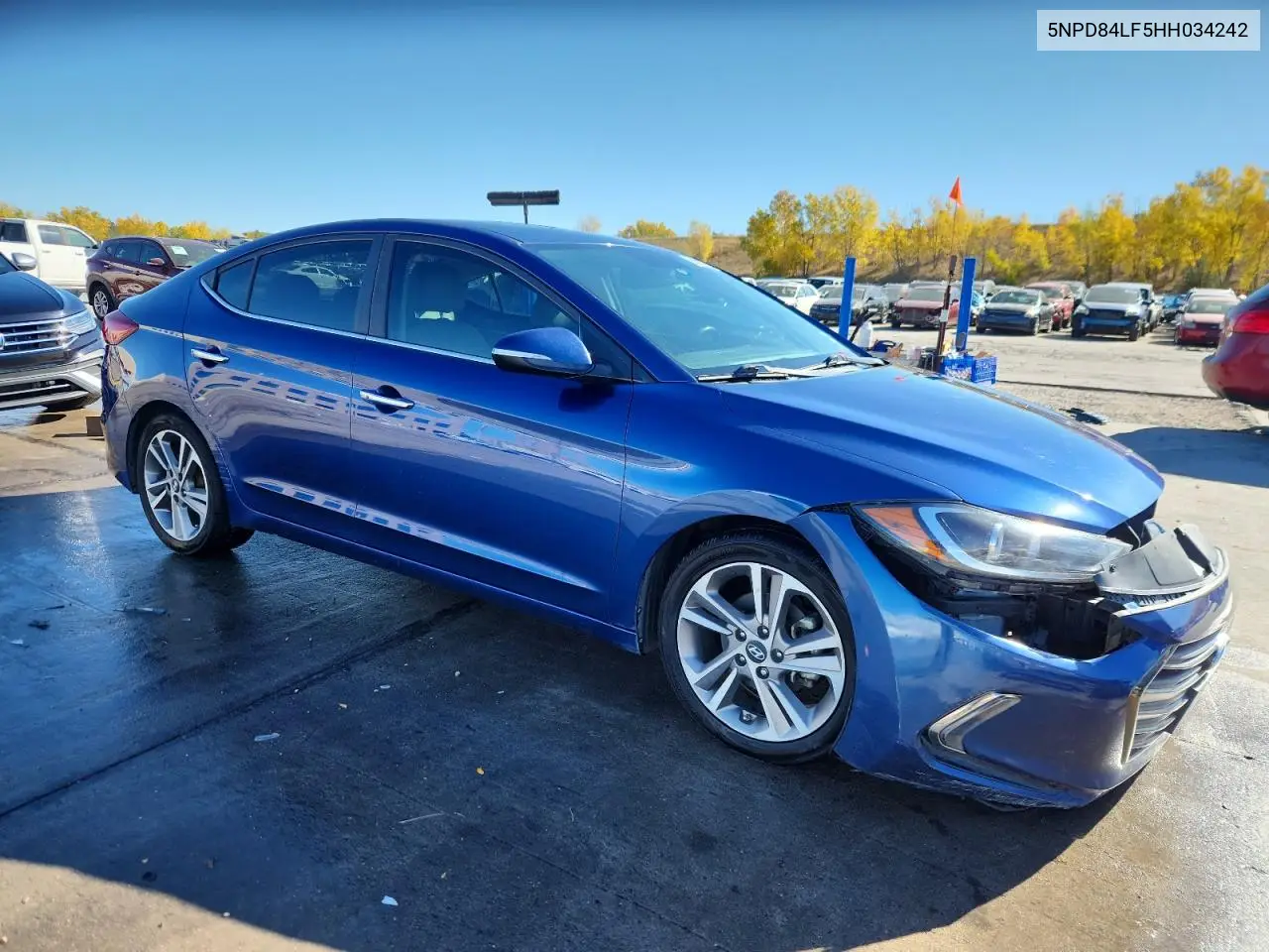 5NPD84LF5HH034242 2017 Hyundai Elantra Se