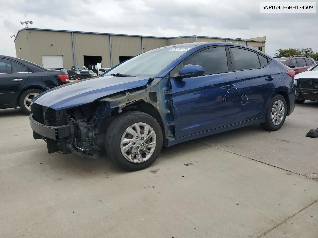 5NPD74LF6HH174609 2017 Hyundai Elantra Se