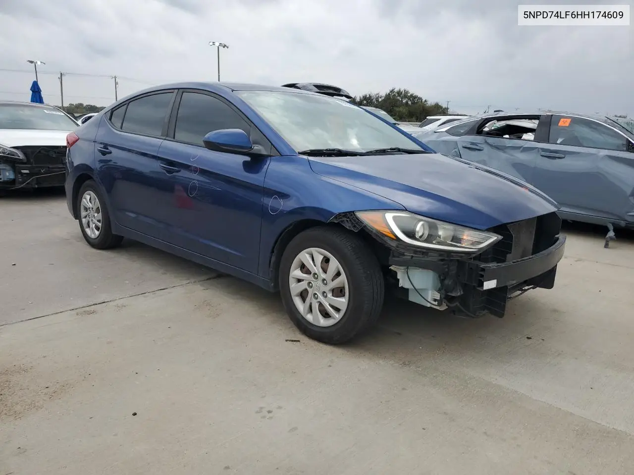 5NPD74LF6HH174609 2017 Hyundai Elantra Se