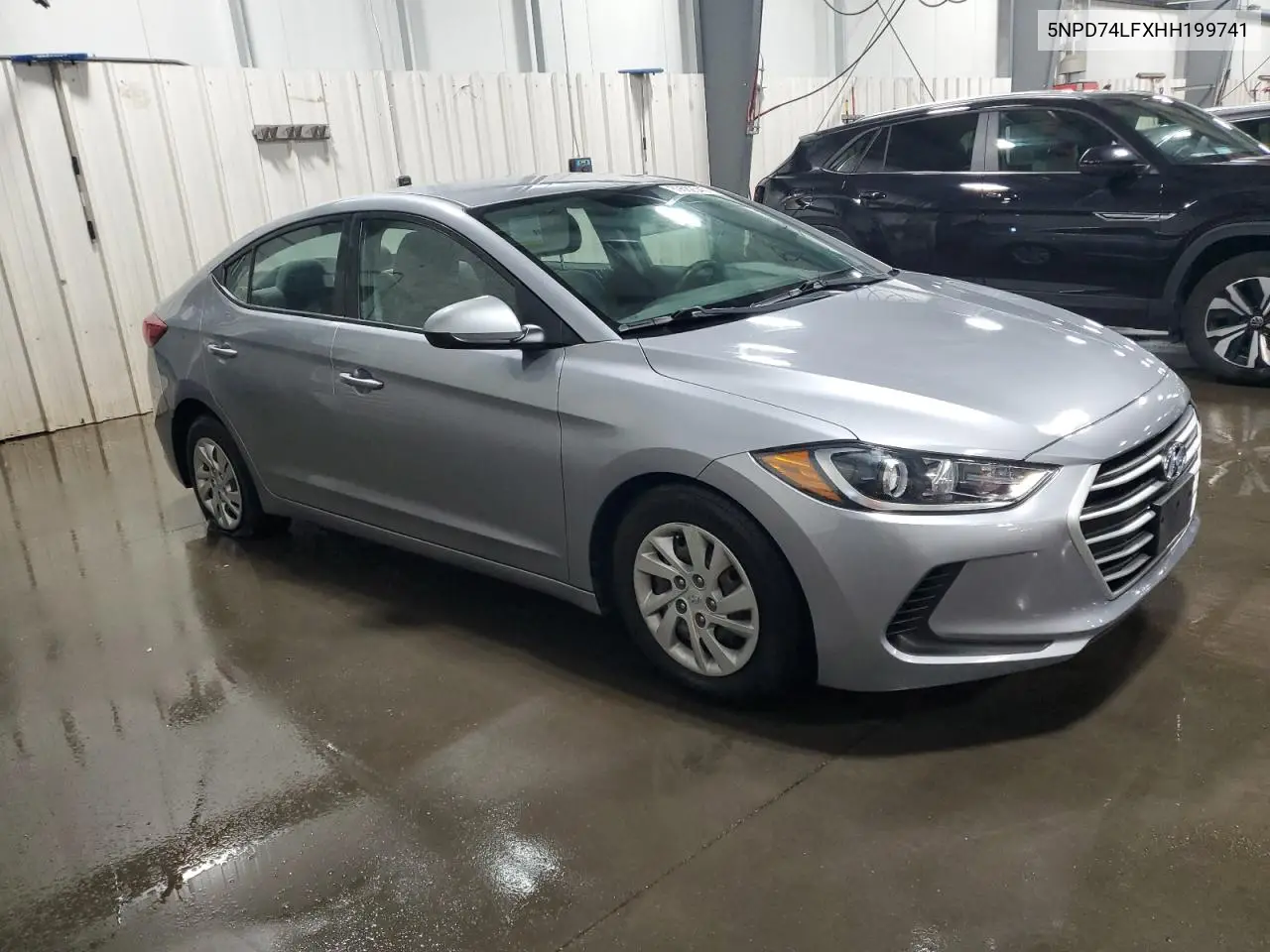5NPD74LFXHH199741 2017 Hyundai Elantra Se
