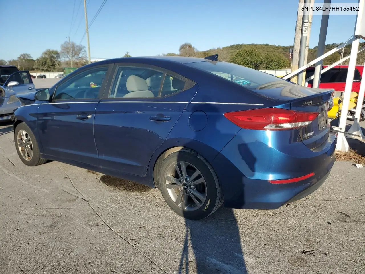 5NPD84LF7HH155452 2017 Hyundai Elantra Se