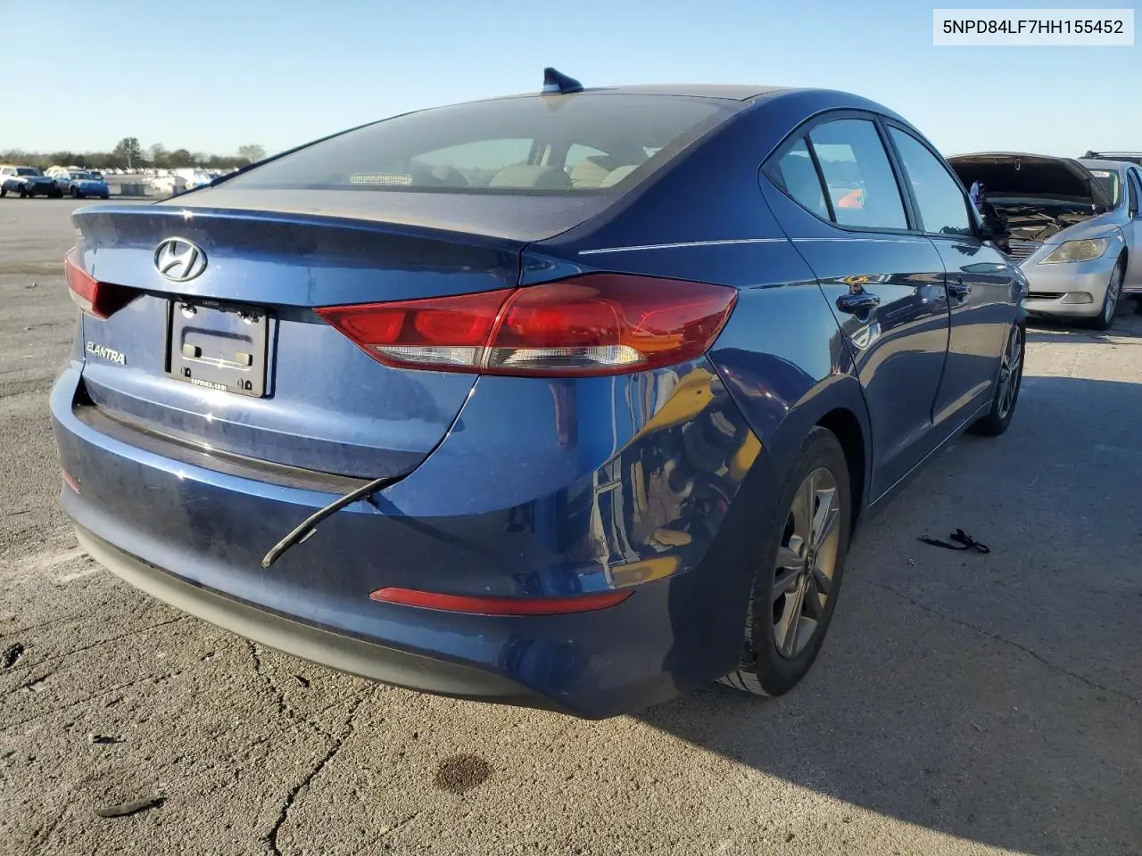 5NPD84LF7HH155452 2017 Hyundai Elantra Se
