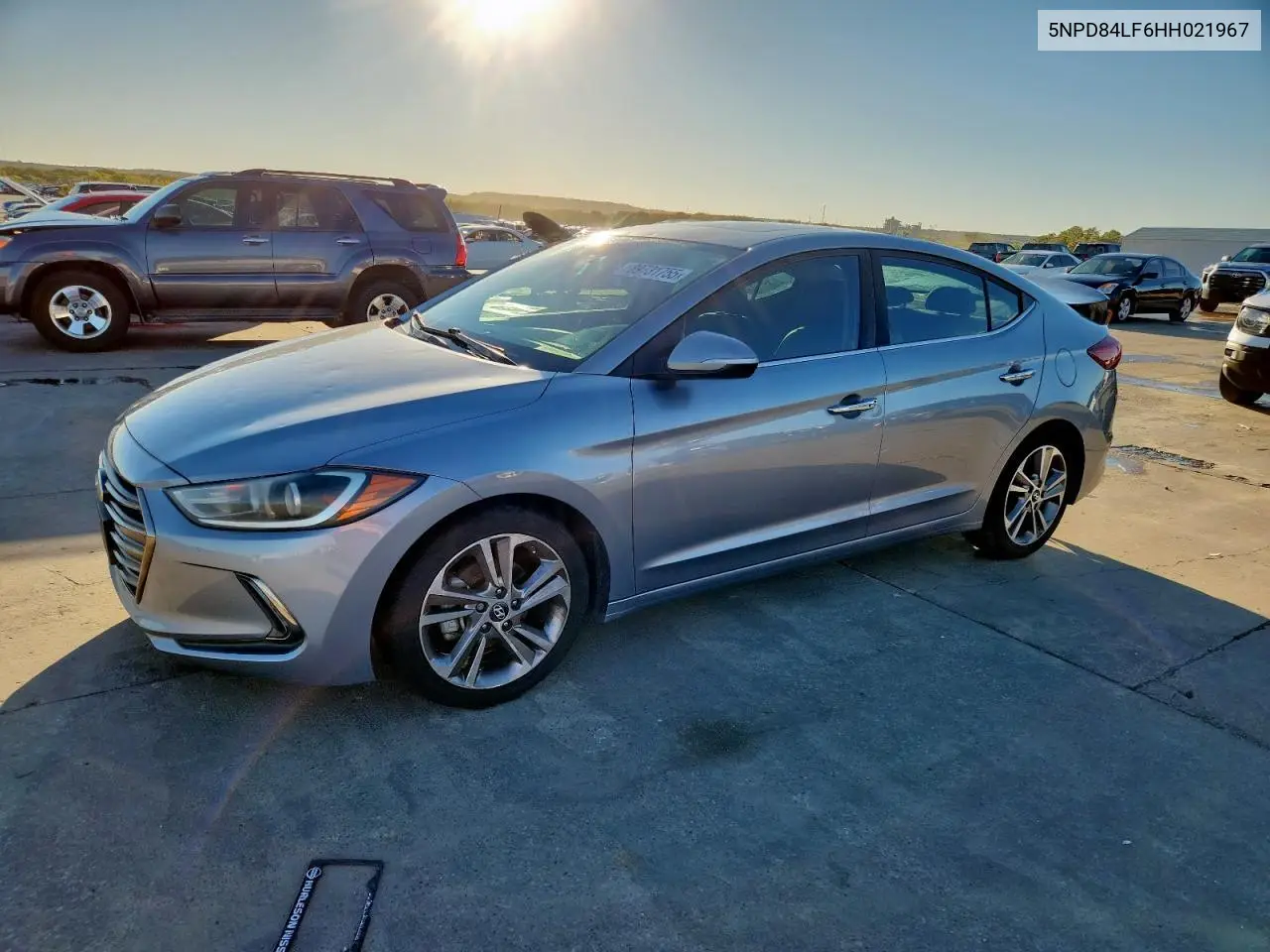 5NPD84LF6HH021967 2017 Hyundai Elantra Se