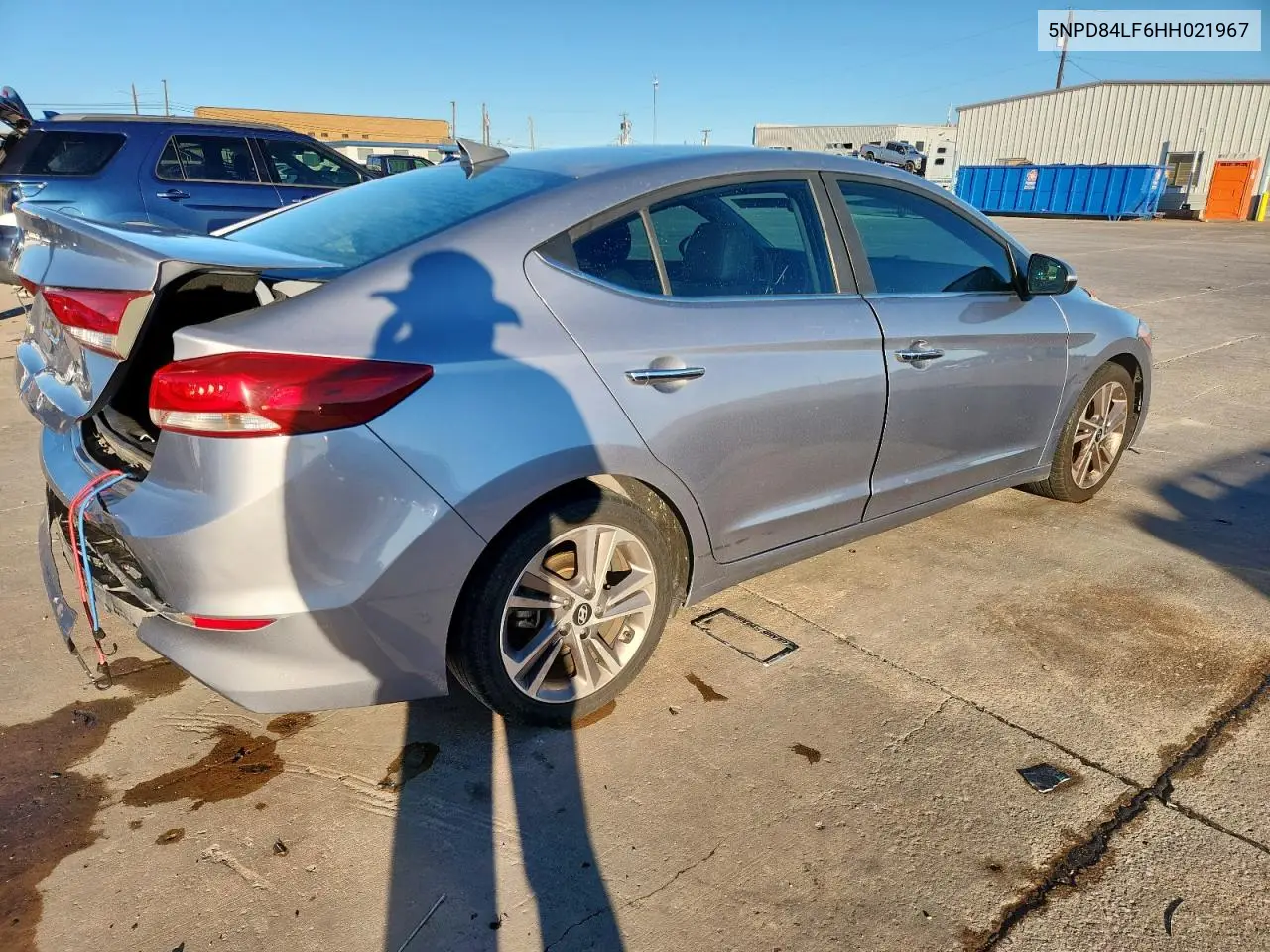 5NPD84LF6HH021967 2017 Hyundai Elantra Se
