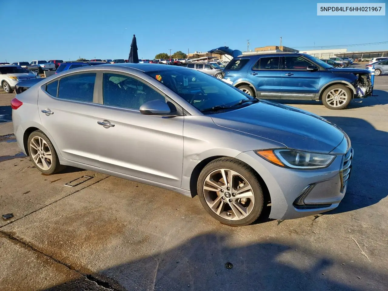5NPD84LF6HH021967 2017 Hyundai Elantra Se