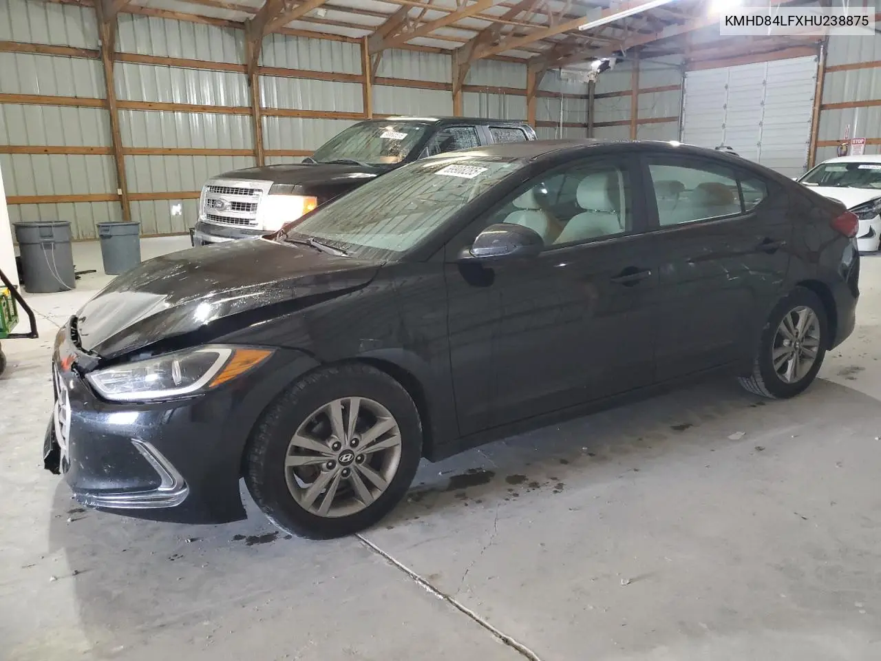 KMHD84LFXHU238875 2017 Hyundai Elantra Se