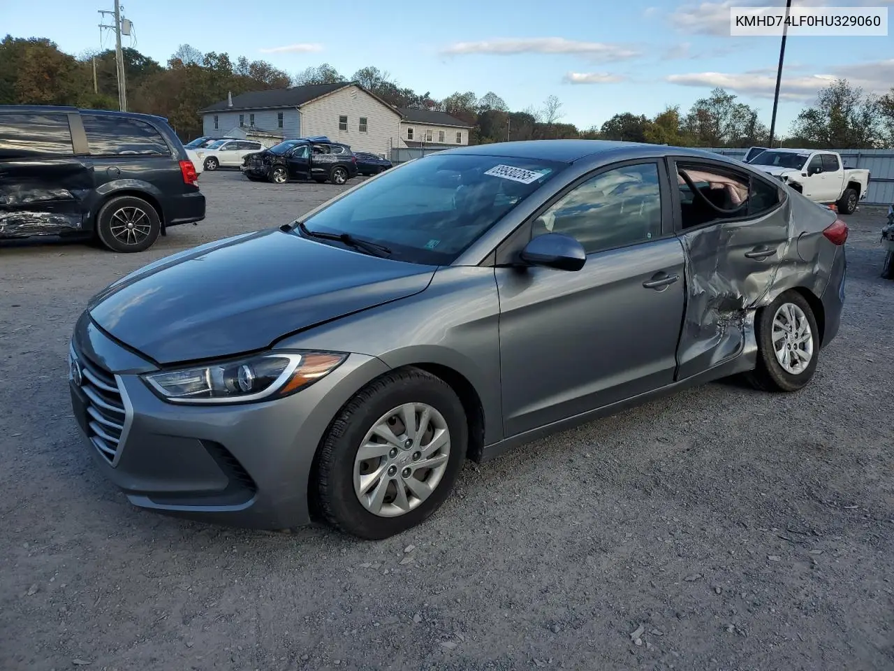 KMHD74LF0HU329060 2017 Hyundai Elantra Se