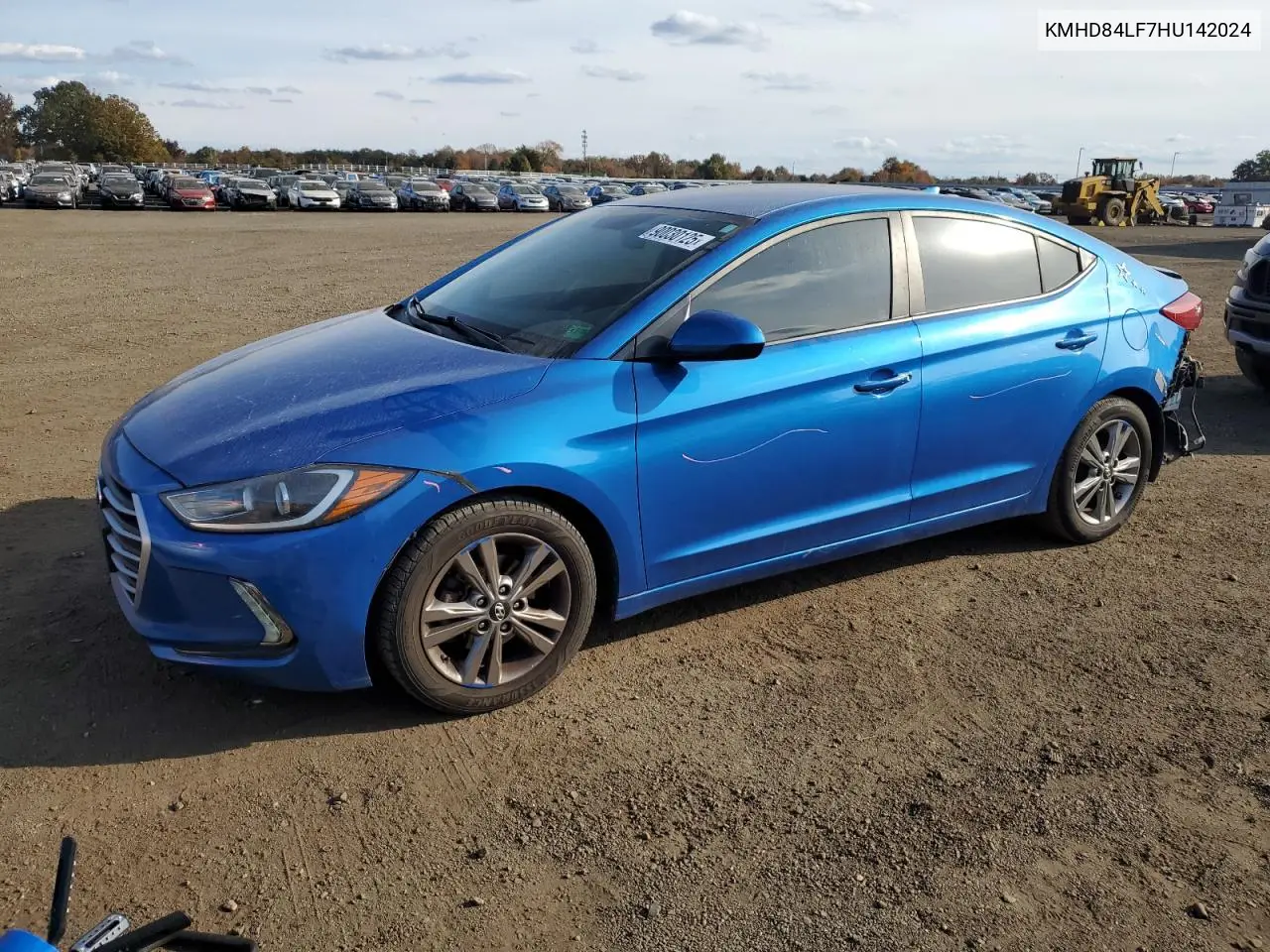 KMHD84LF7HU142024 2017 Hyundai Elantra Se