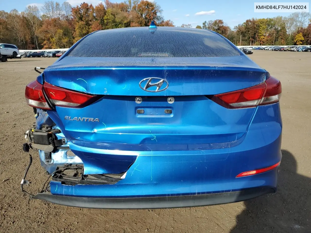 KMHD84LF7HU142024 2017 Hyundai Elantra Se