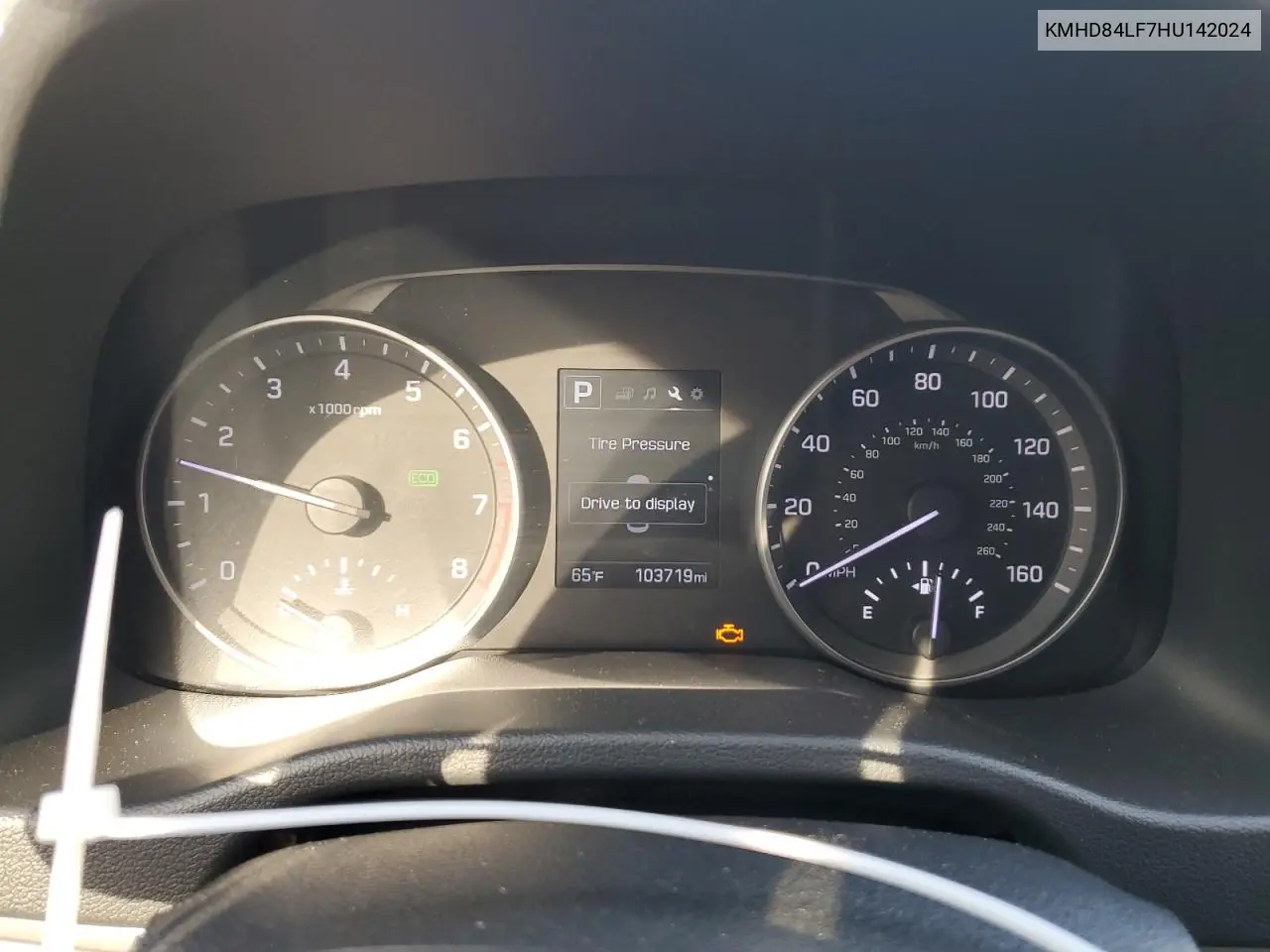 KMHD84LF7HU142024 2017 Hyundai Elantra Se
