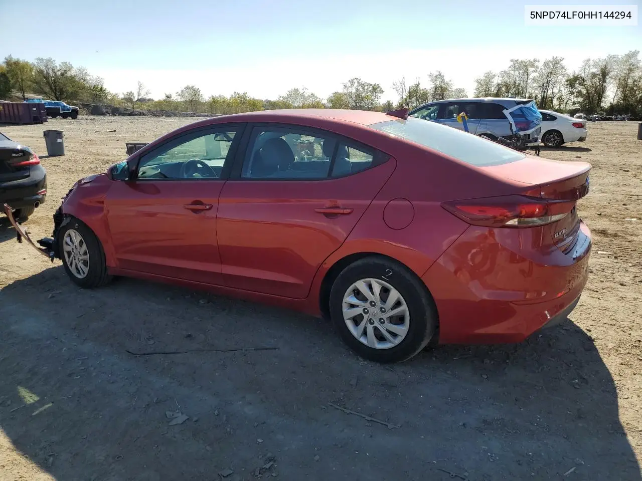 5NPD74LF0HH144294 2017 Hyundai Elantra Se