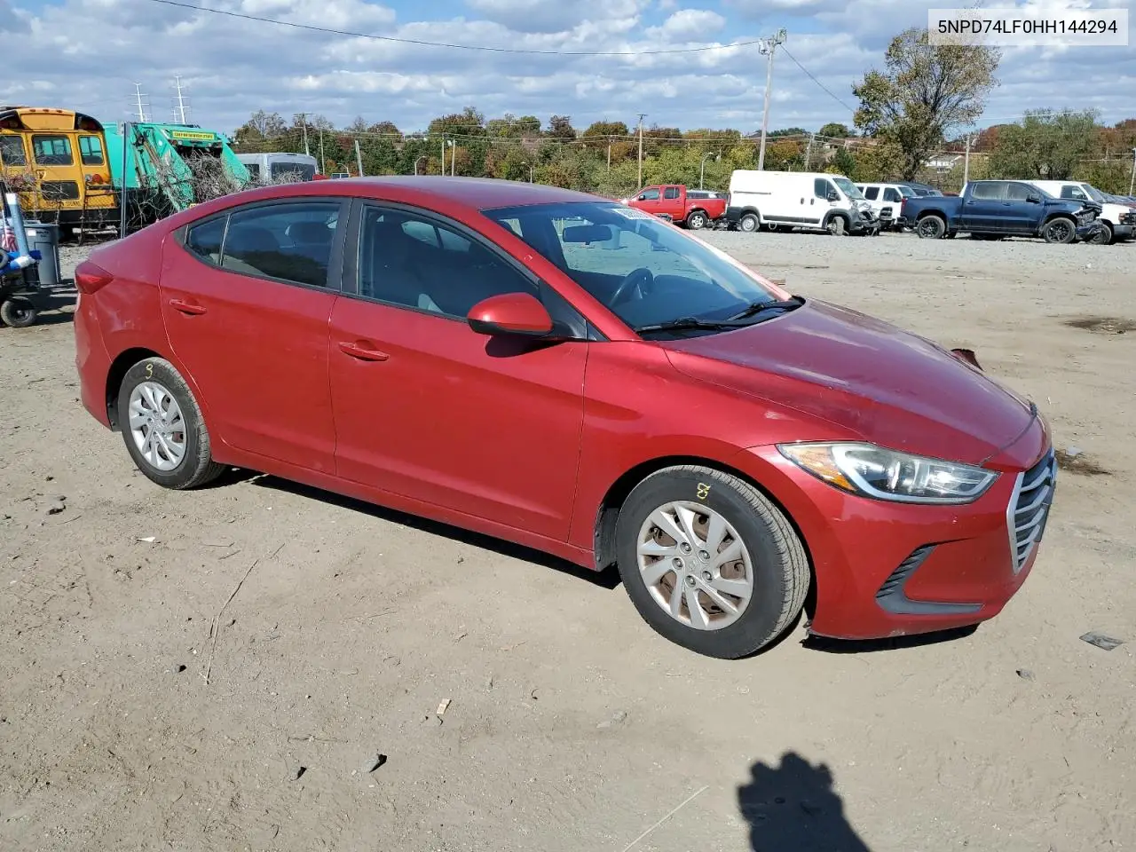 5NPD74LF0HH144294 2017 Hyundai Elantra Se