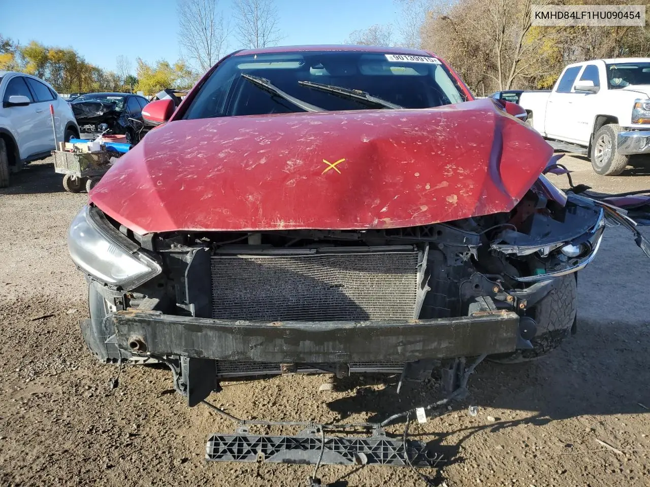 KMHD84LF1HU090454 2017 Hyundai Elantra Se