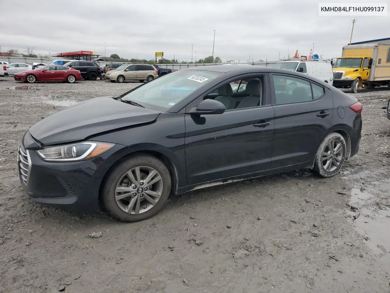 KMHD84LF1HU099137 2017 Hyundai Elantra Se