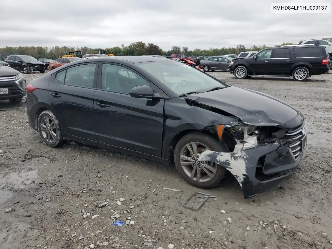 KMHD84LF1HU099137 2017 Hyundai Elantra Se