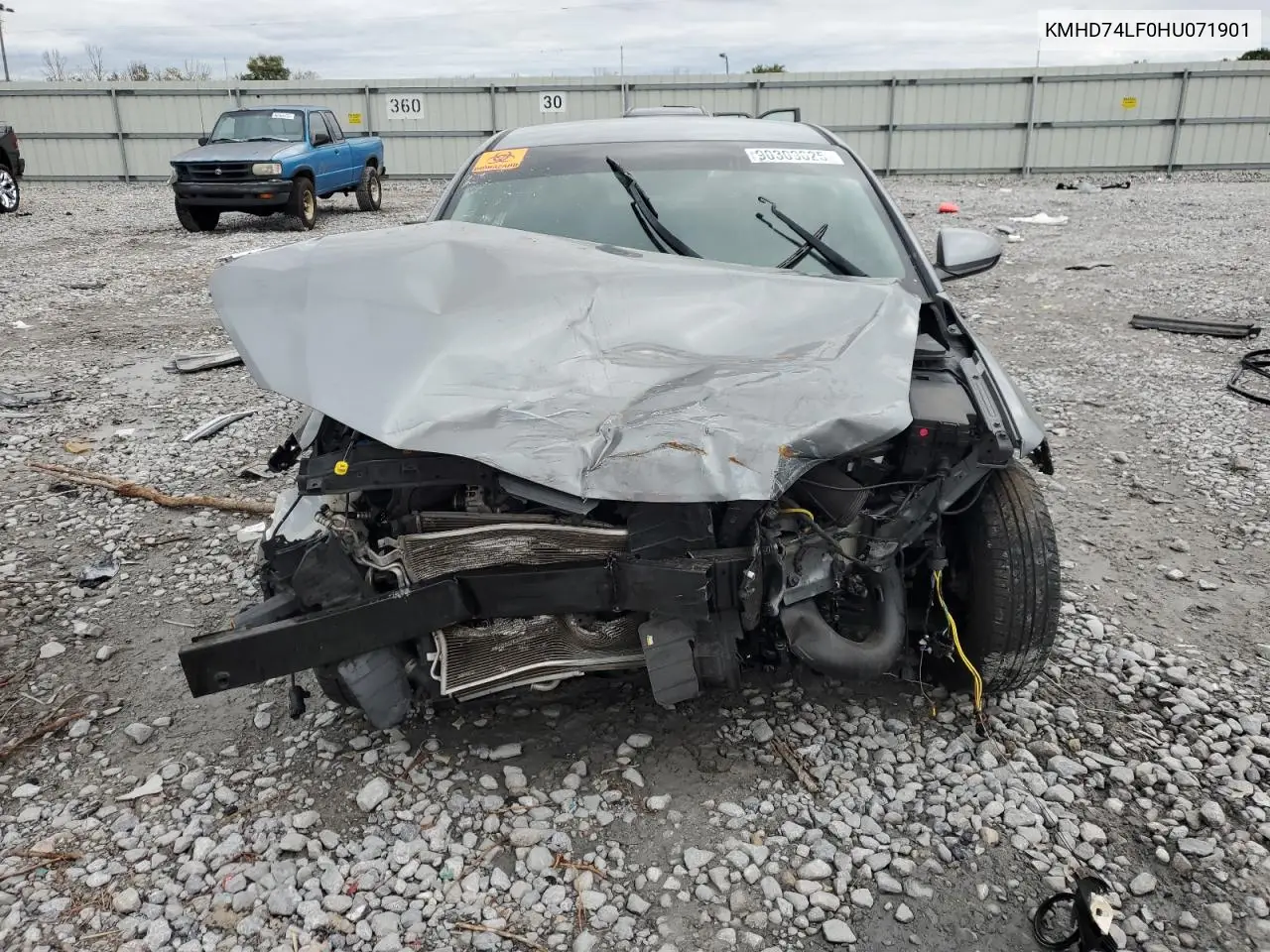 KMHD74LF0HU071901 2017 Hyundai Elantra Se