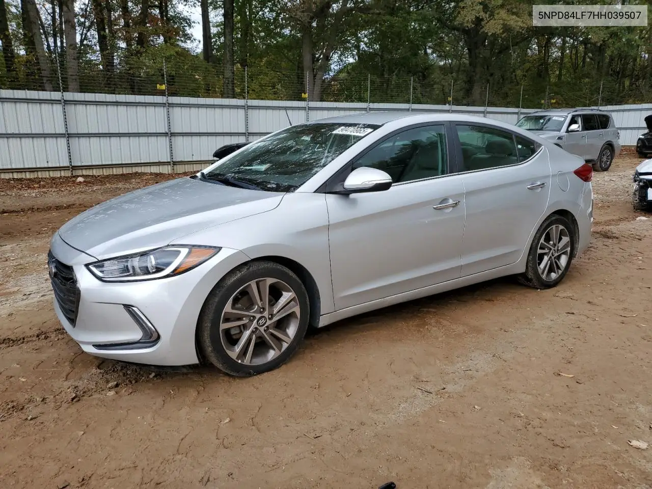 5NPD84LF7HH039507 2017 Hyundai Elantra Se