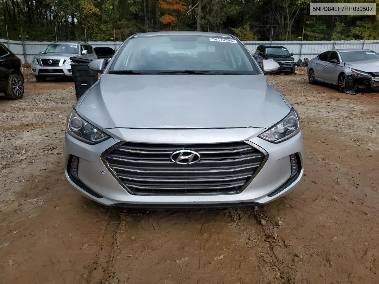5NPD84LF7HH039507 2017 Hyundai Elantra Se