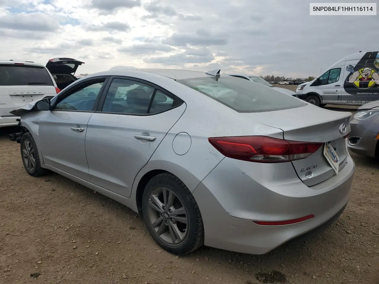 5NPD84LF1HH116114 2017 Hyundai Elantra Se