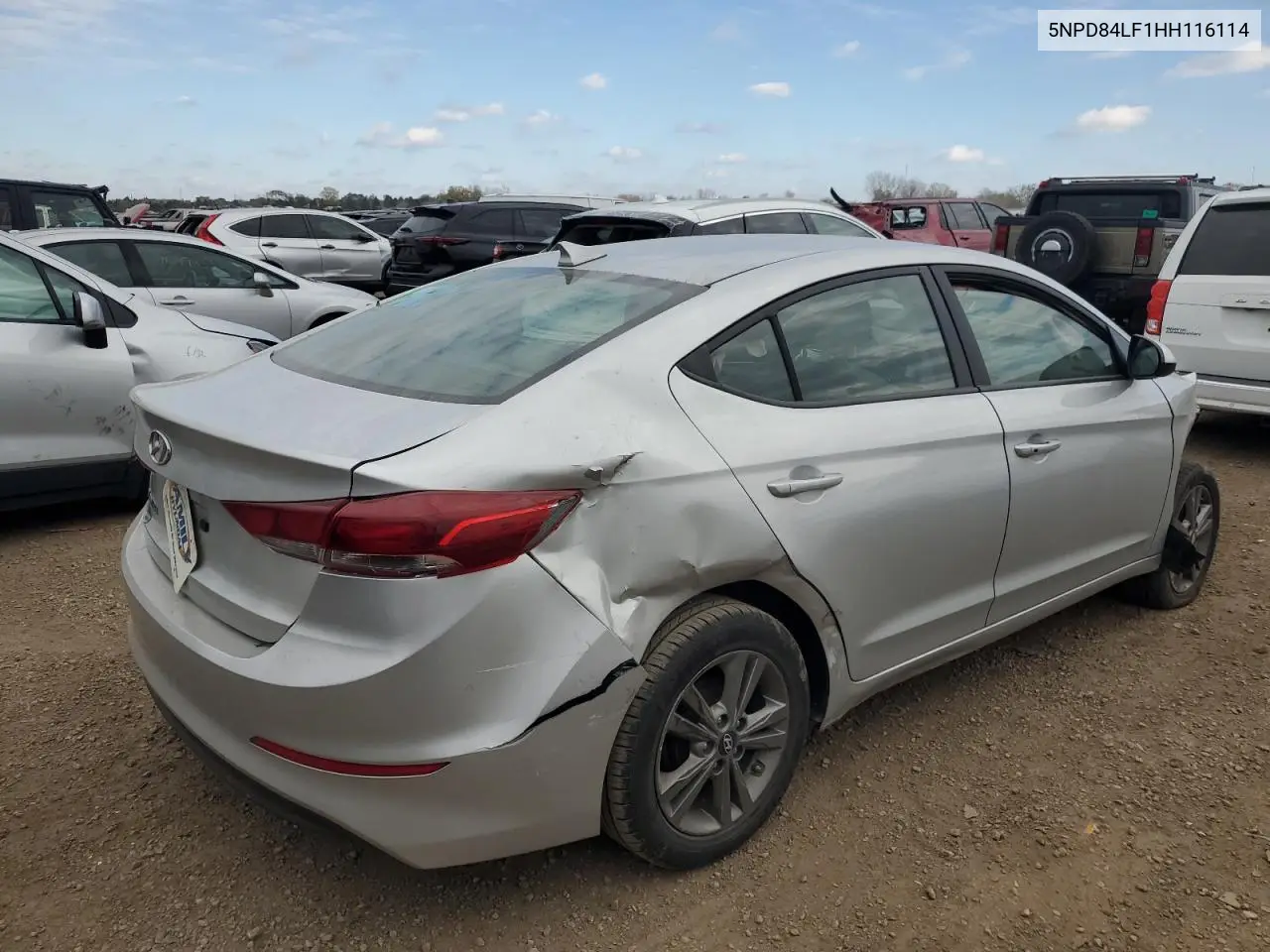 5NPD84LF1HH116114 2017 Hyundai Elantra Se