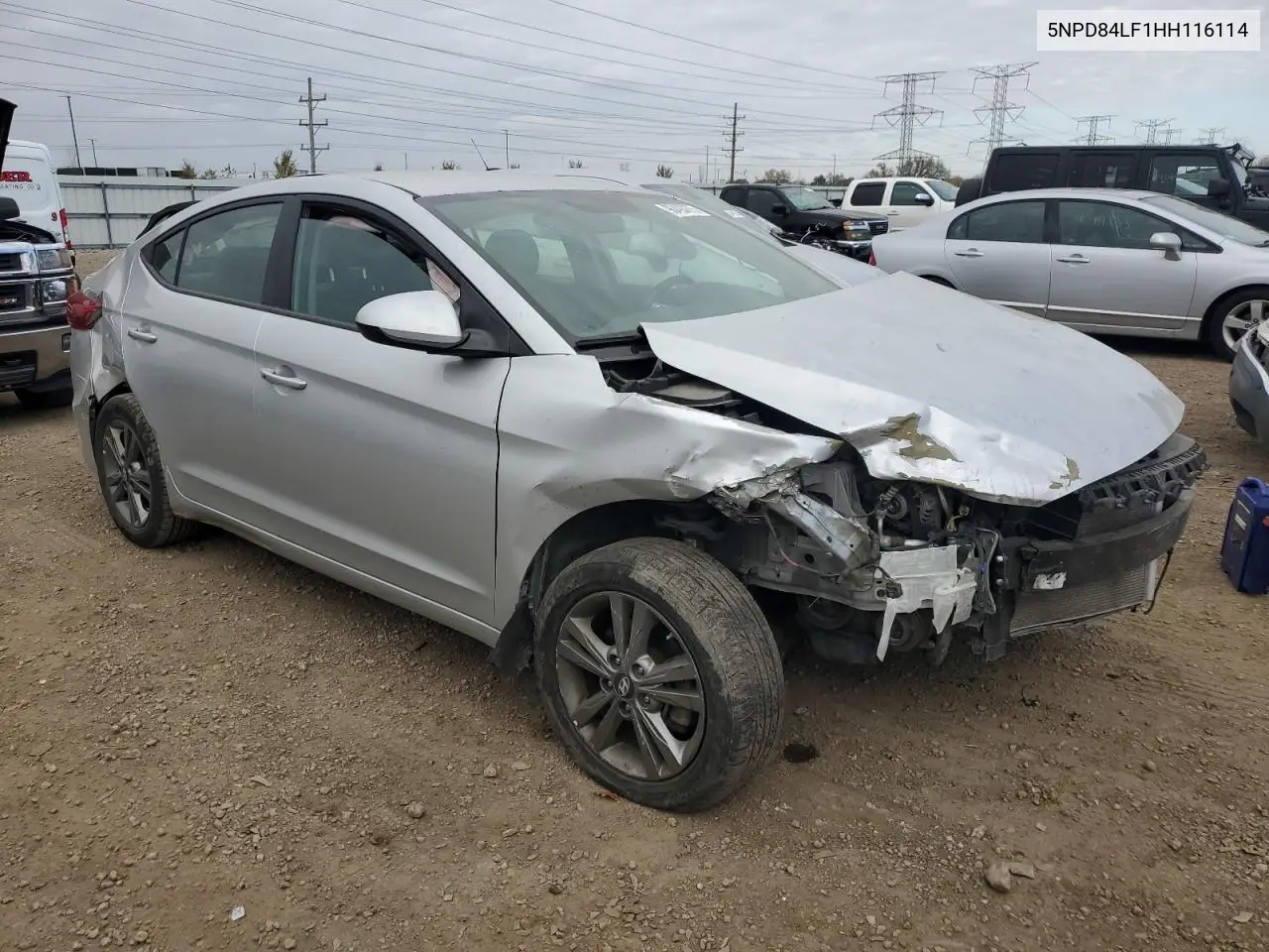 5NPD84LF1HH116114 2017 Hyundai Elantra Se