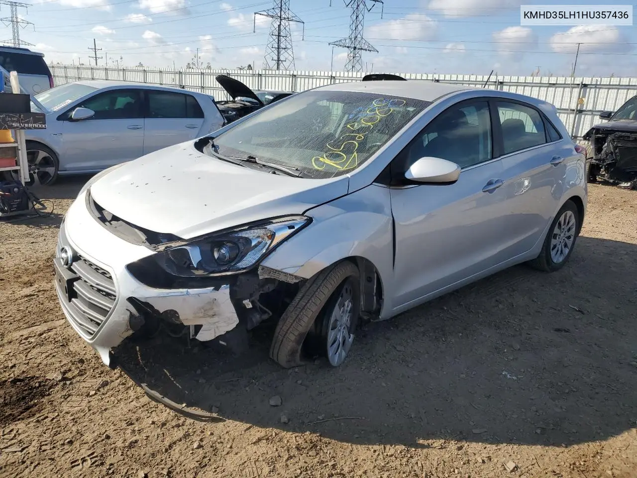 KMHD35LH1HU357436 2017 Hyundai Elantra Gt