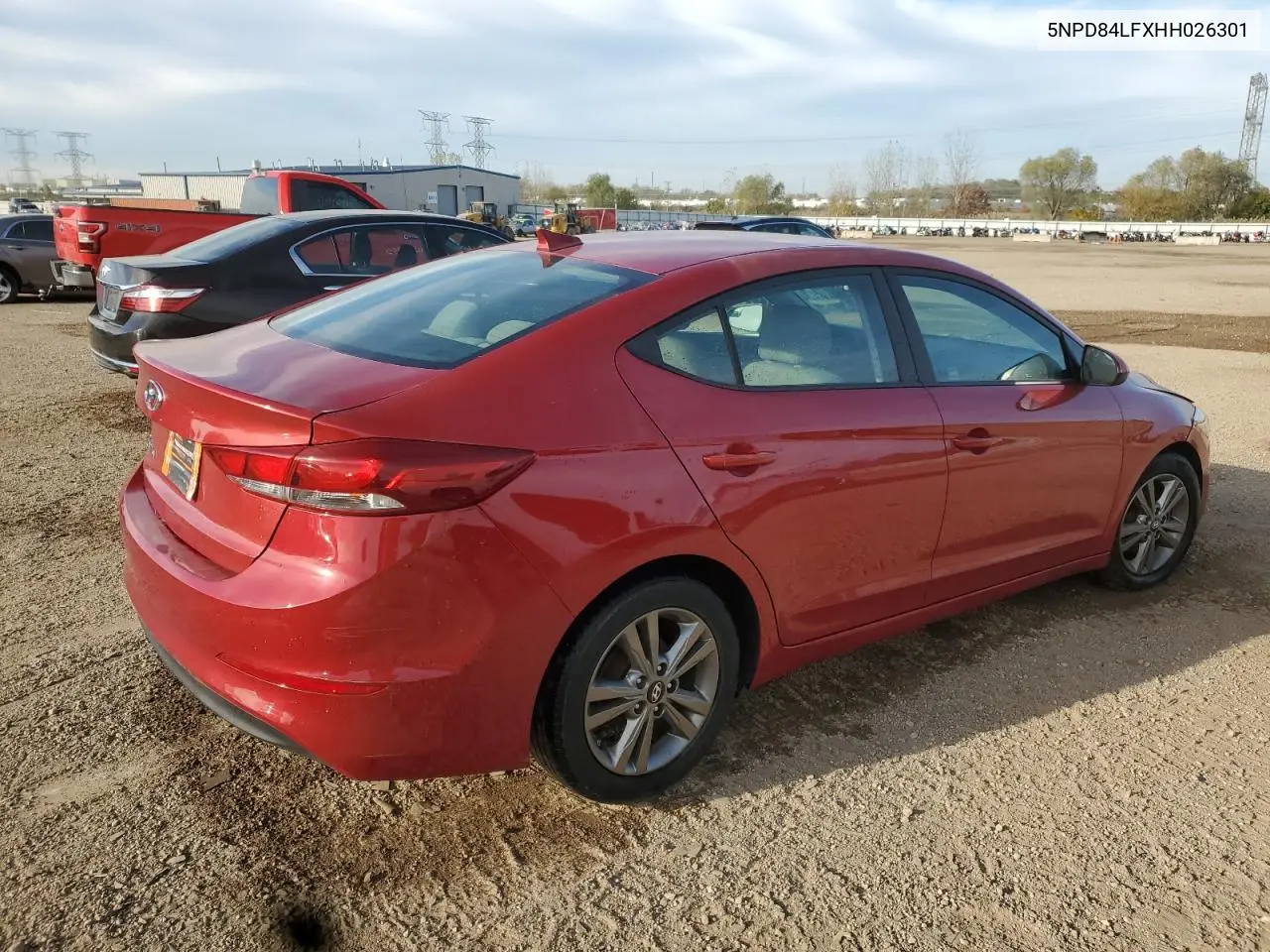 5NPD84LFXHH026301 2017 Hyundai Elantra Se