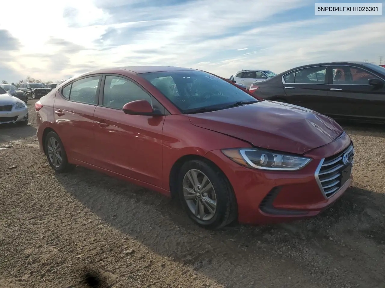 5NPD84LFXHH026301 2017 Hyundai Elantra Se