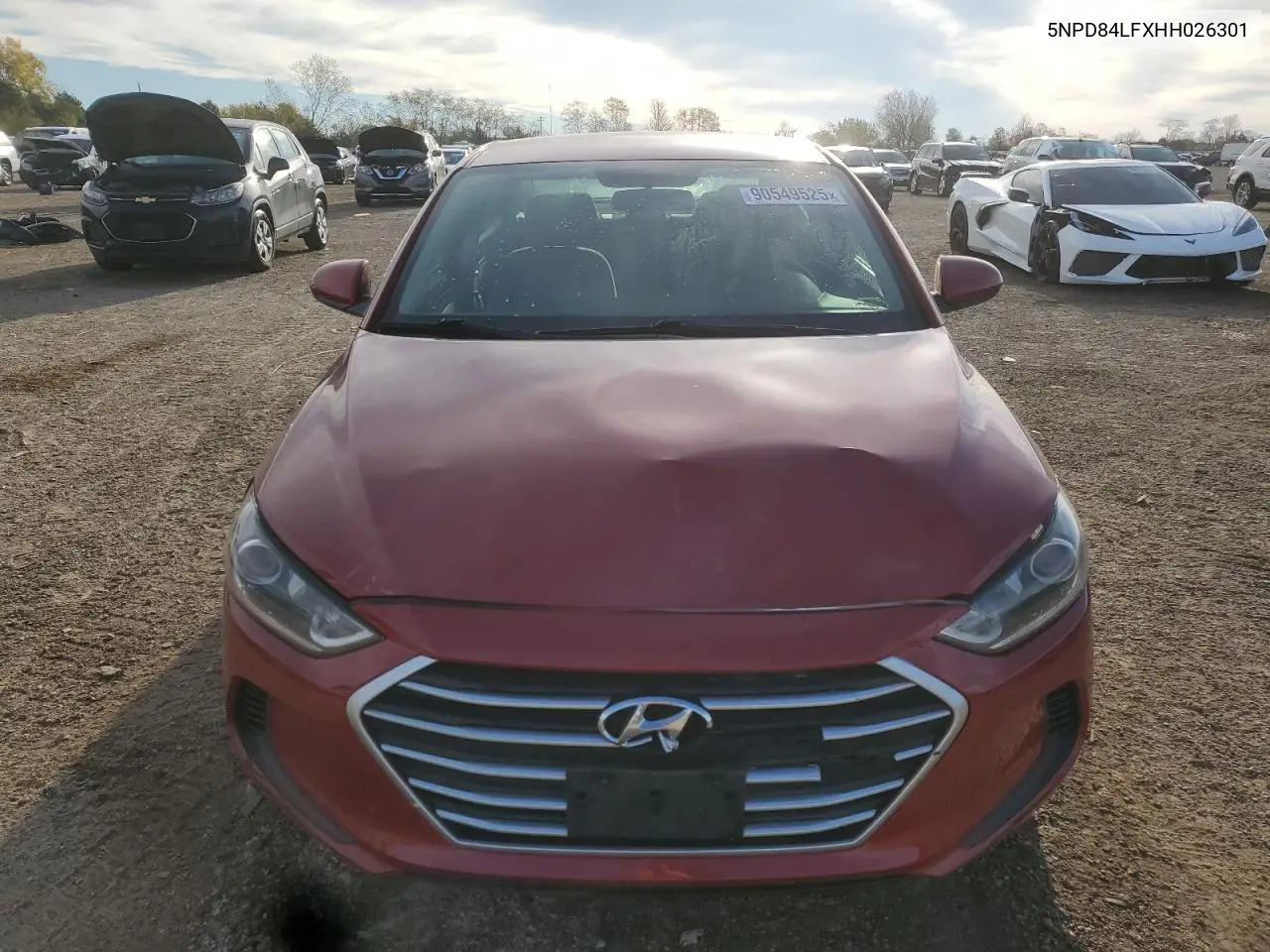 5NPD84LFXHH026301 2017 Hyundai Elantra Se