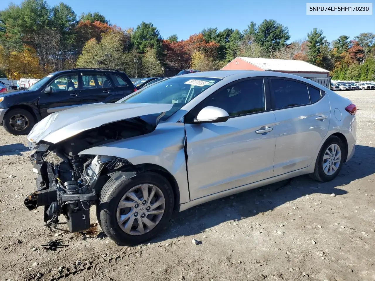 5NPD74LF5HH170230 2017 Hyundai Elantra Se